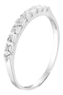 Anel Meia Aliança Aparador Prata 925